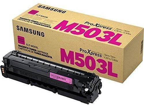 Samsung CLT-M503L Magenta Toner Cartridge 5,000 Pages Original SU281A Single-pack