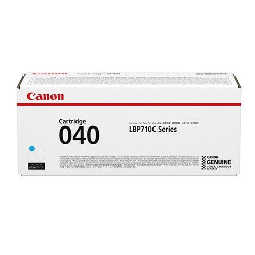 0458C001 | Canon 040 | Original Canon Laser Toner Cartridge - Cyan - CartridgeOnlineSA