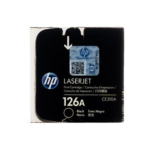 CE310A | HP 126A | Original HP Toner Cartridge - Black - CartridgeOnlineSA