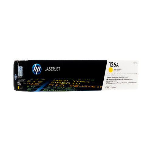 CE312A | HP 126A | Original HP Toner Cartridge - Yellow - CartridgeOnlineSA