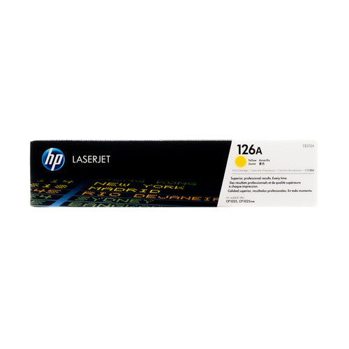 CE312A | HP 126A | Original HP Toner Cartridge - Yellow - CartridgeOnlineSA