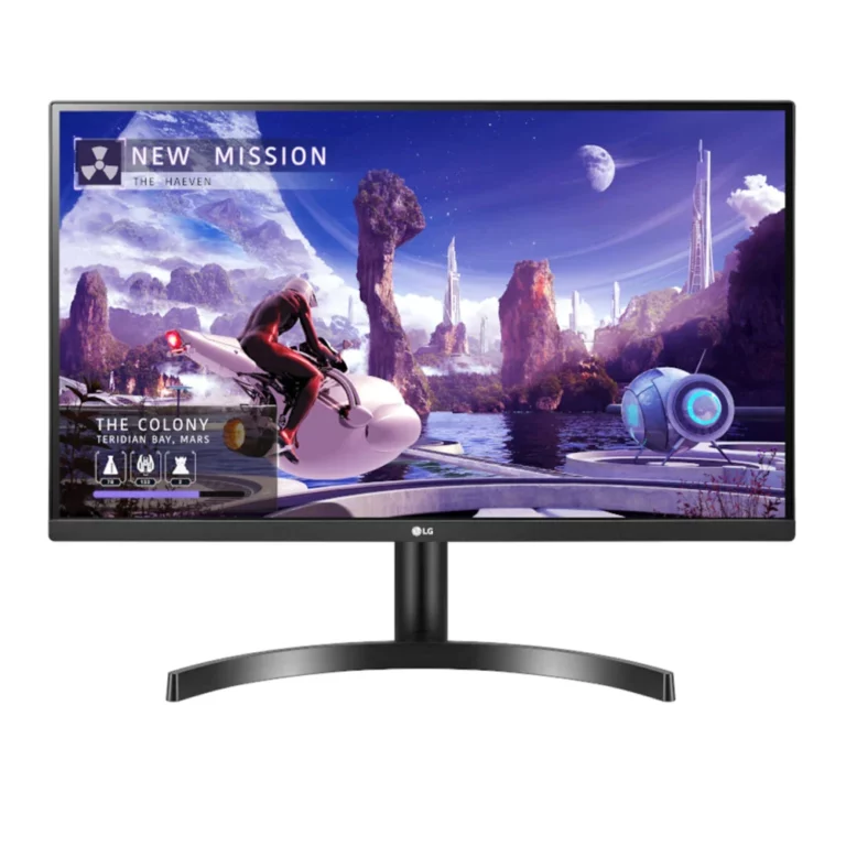 27″ LG 27QN600-B | IPS | QHD (2560×1440) | 75Hz | 5ms | FreeSync | HDR 10 | HDMI + DP | Gaming Monitor