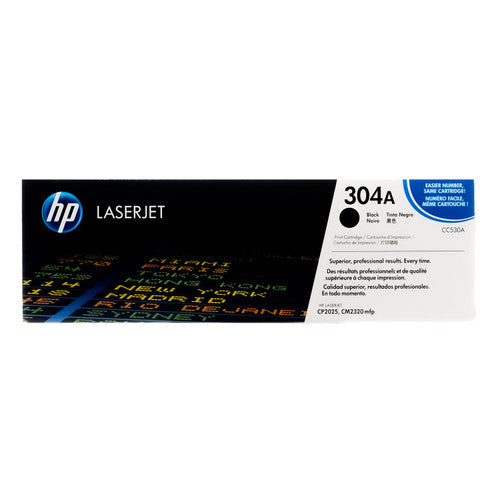 CC530A | HP 304A | Original HP Toner Cartridge - Black - CartridgeOnlineSA