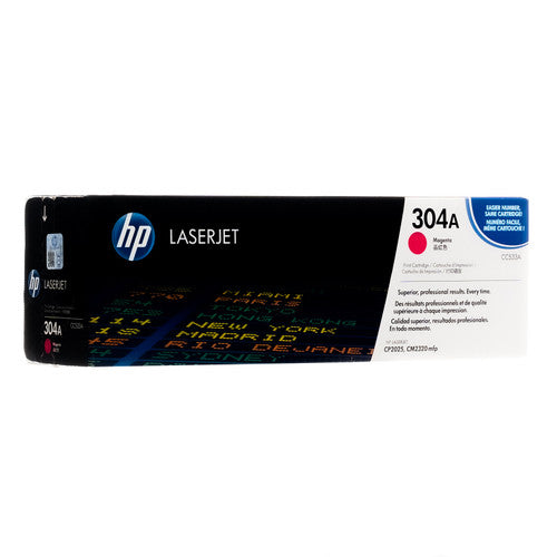 CC533A | HP 304A | Original HP Toner Cartridge - Magenta - CartridgeOnlineSA