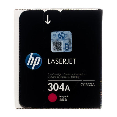 CC533A | HP 304A | Original HP Toner Cartridge - Magenta - CartridgeOnlineSA