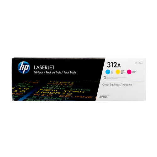 CF440AM | HP 312A | Original HP LaserJet Toner Cartridge - Tri Color - CartridgeOnlineSA