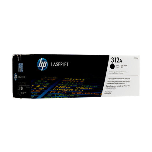 CF380A | HP 312A | Original HP LaserJet Toner Cartridge - Black - CartridgeOnlineSA