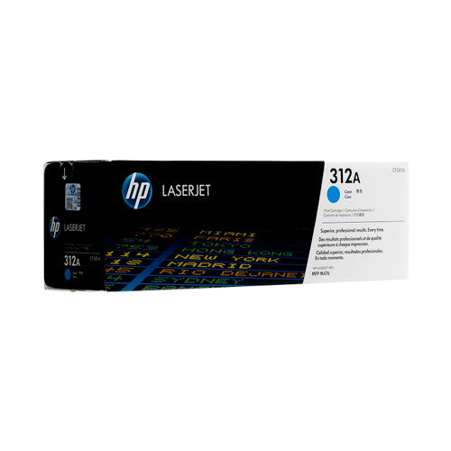 CF381A | HP 312A | Original HP LaserJet Toner Cartridge - Cyan - CartridgeOnlineSA