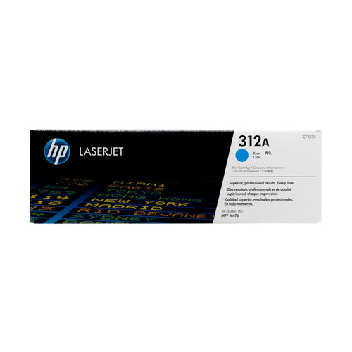 CF381A | HP 312A | Original HP LaserJet Toner Cartridge - Cyan - CartridgeOnlineSA