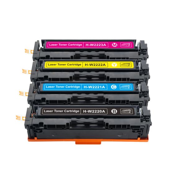 HP 222A Compatible Multipack – Black, Cyan, Magenta & Yellow LaserJet Toner Cartridges