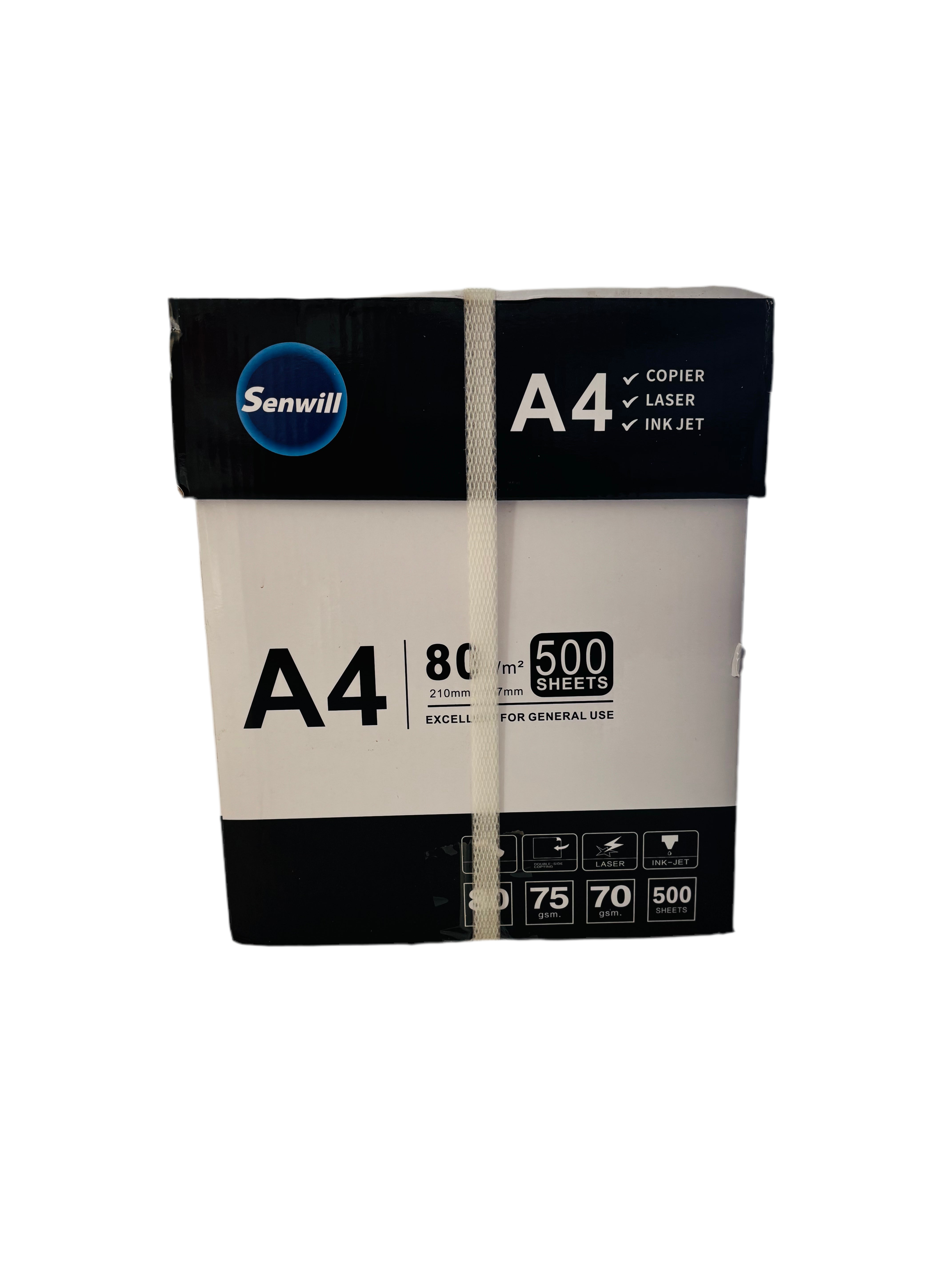 Senwill White Copy A4 Paper 5 x 500 Sheets