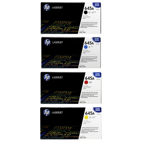 HP 645A SET | C9730A, C9731A, C9732A, C9733A | Original HP Toner Cartridge - Black, Cyan, Magenta, Yellow - CartridgeOnlineSA