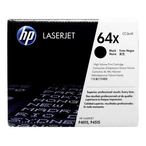 CC364X | HP 64X | Original HP High-Yield Toner Cartridge - Black - CartridgeOnlineSA