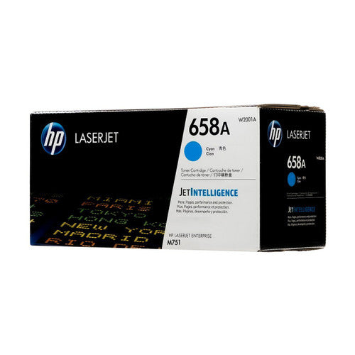 HP 658A SET | W2000A, W2001A, W2002A, W2003A | Original HP Toner Cartridges - Black, Cyan, Magenta, Yellow - CartridgeOnlineSA