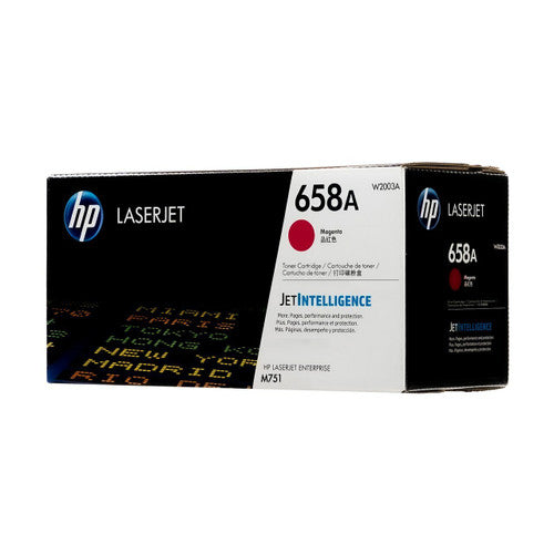 HP 658A SET | W2000A, W2001A, W2002A, W2003A | Original HP Toner Cartridges - Black, Cyan, Magenta, Yellow - CartridgeOnlineSA
