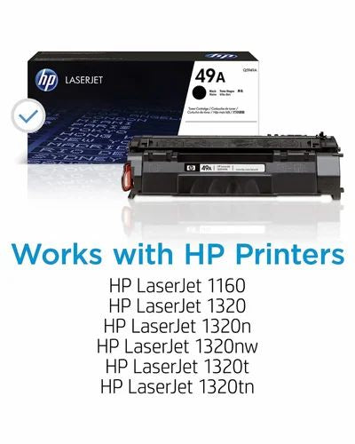 HP 49A Black Toner Cartridge 2,500 Pages Original