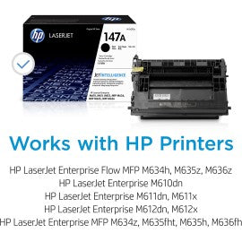 HP 147A Black Original LaserJet Toner Cartridge (W1470A) - CartridgeOnlineSA