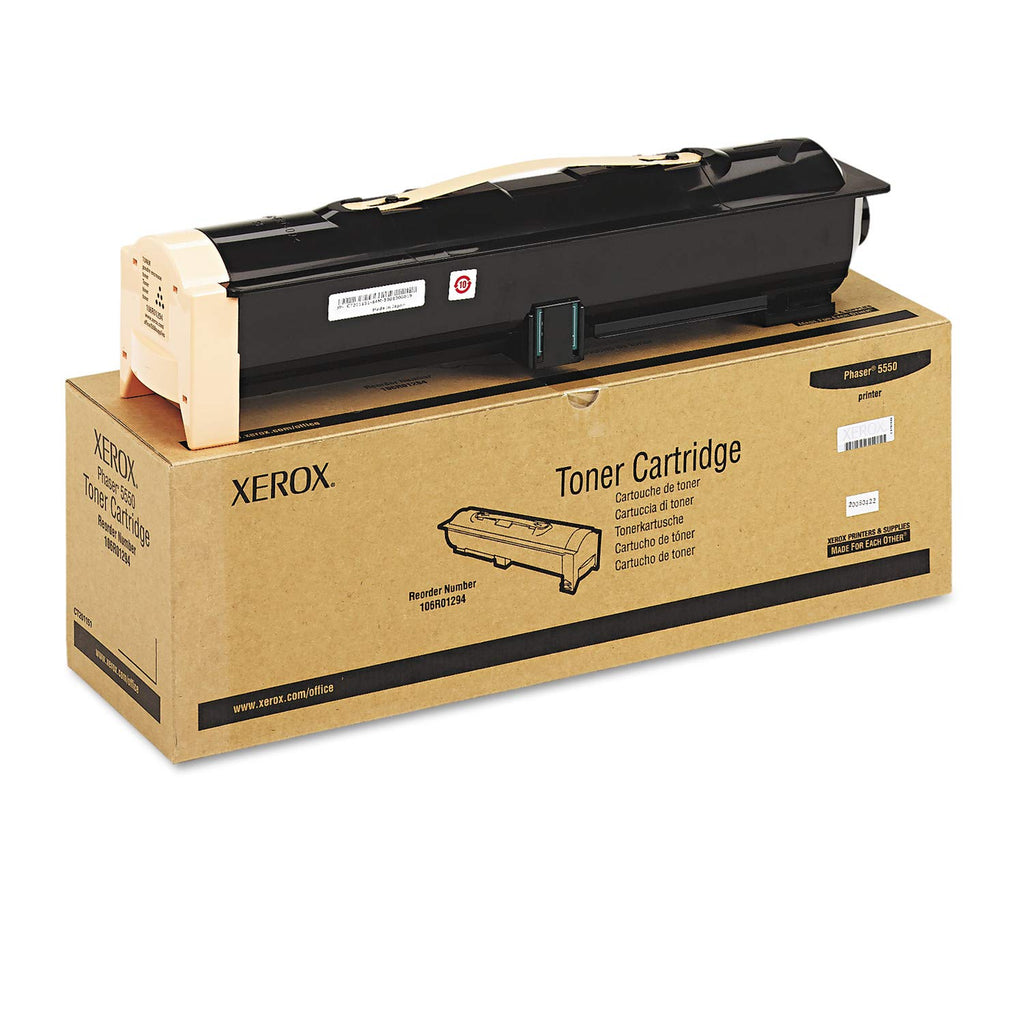 Genuine Xerox 106R01294 5550 - Black Toner Cart. (35 000 pages ) for Xerox Phaser 5550 Printers - CartridgeOnlineSA