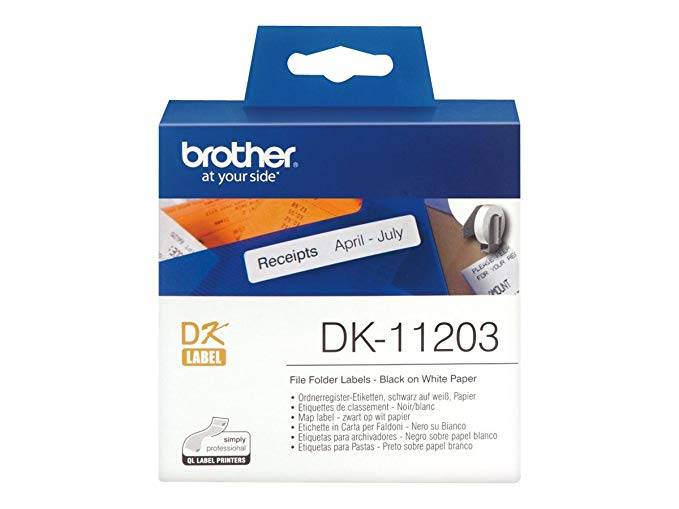 File Folder Label 300 labels/roll – DK11203 - CartridgeOnlineSA