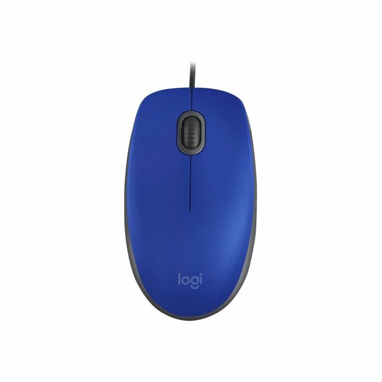 Logitech M110 Silent Blue Optical Mouse