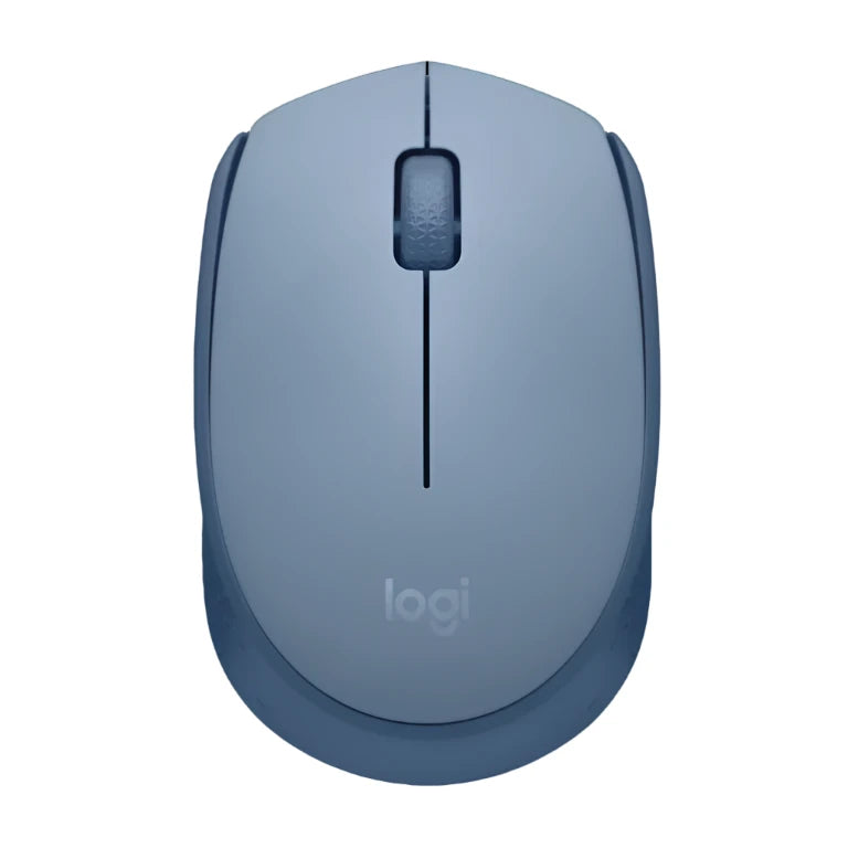 Logitech M171 Blue Gray Wireless Optical Mouse