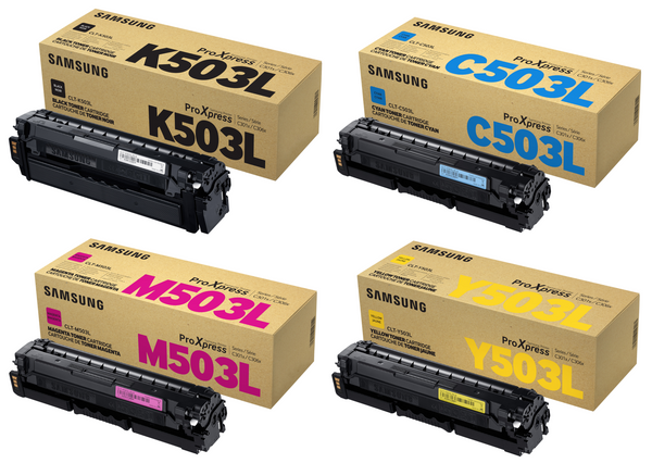 Samsung 503L B/C/Y/M Multipack Toner Cartridge - CartridgeOnlineSA