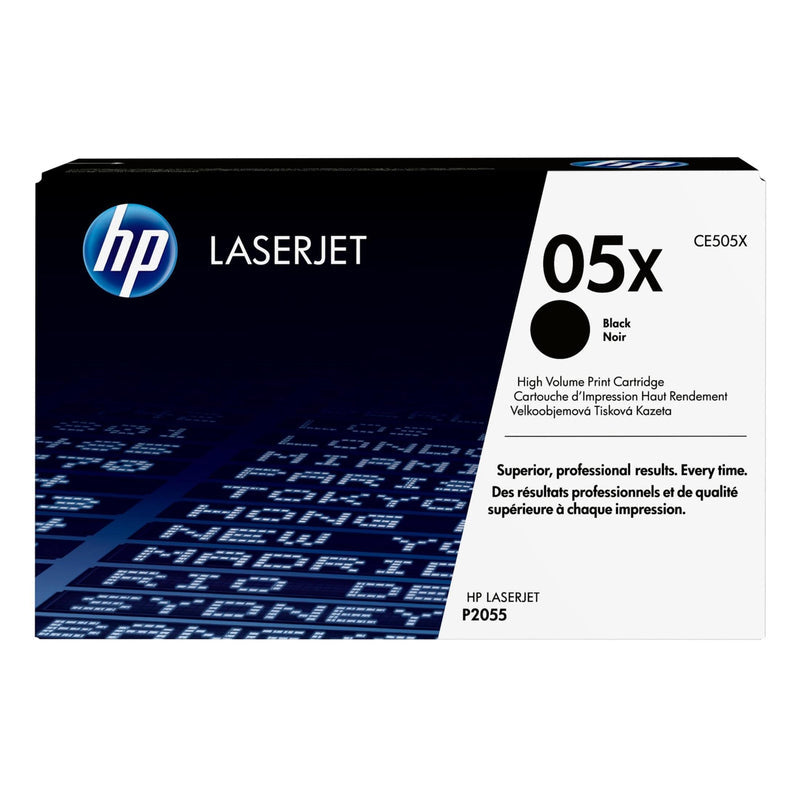 HP 05X Original LaserJet Toner Cartridge - Black CE505X - CartridgeOnlineSA
