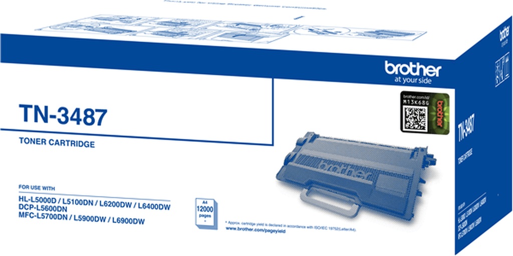 Brother TN3487 Black Toner Cartridge - CartridgeOnlineSA