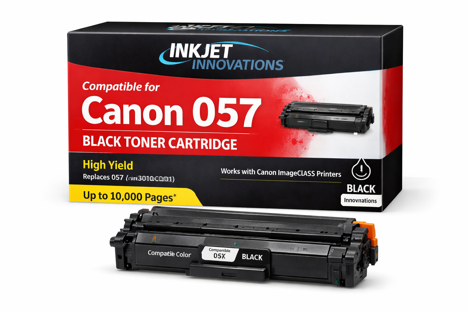 Compatible Canon 057H Black Toner Cartridge