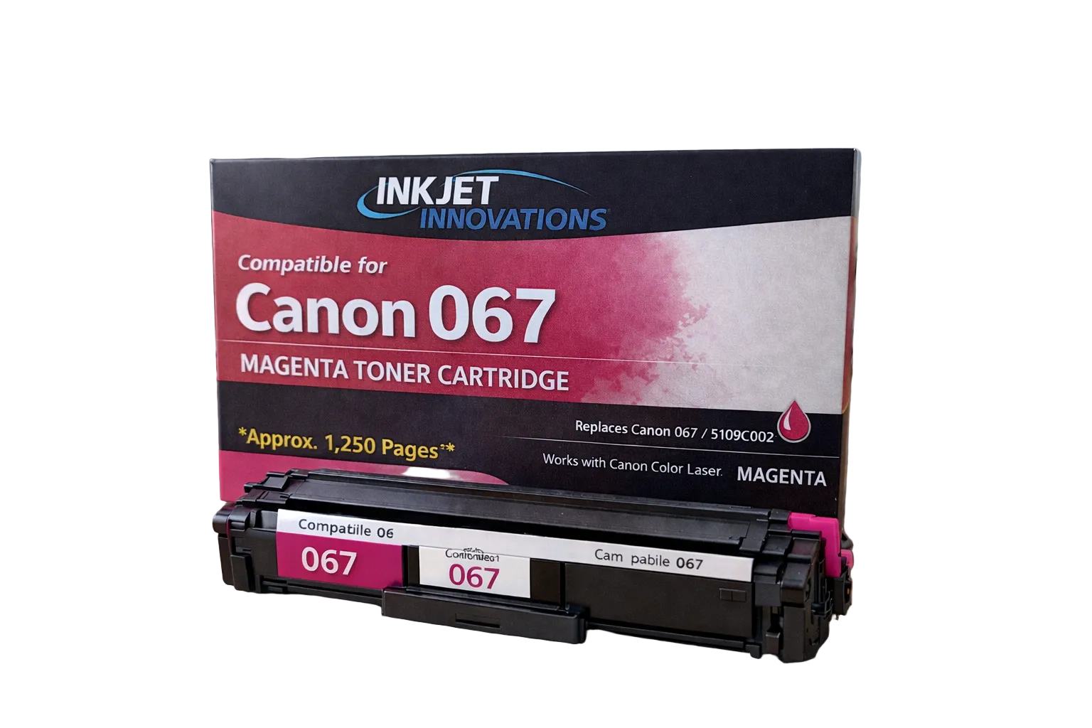 Compatible Canon 067 Magenta Toner Cartridge