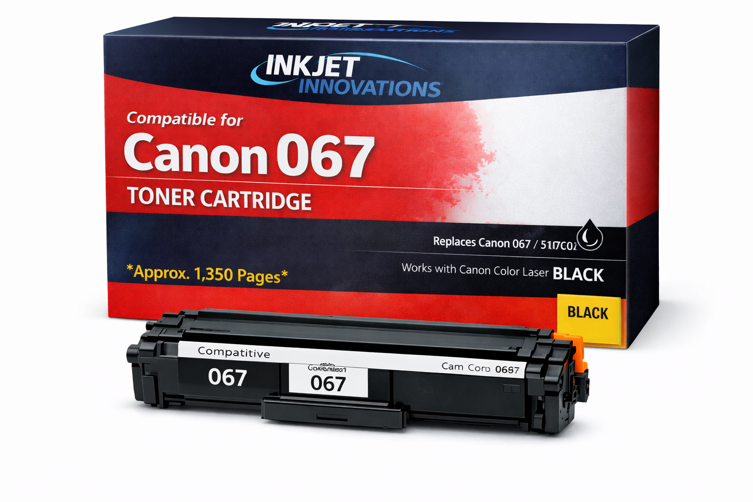 Compatible Canon 067 Black Toner Cartridge