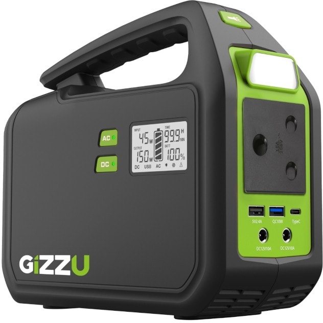 Gizzu GPS150MAX 242Wh Portable Power Station