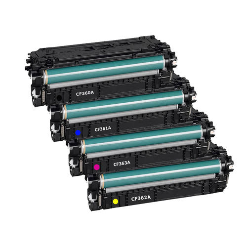 Compatible HP 508A Toner Cartridge Multipack – Black, Cyan, Magenta & Yellow