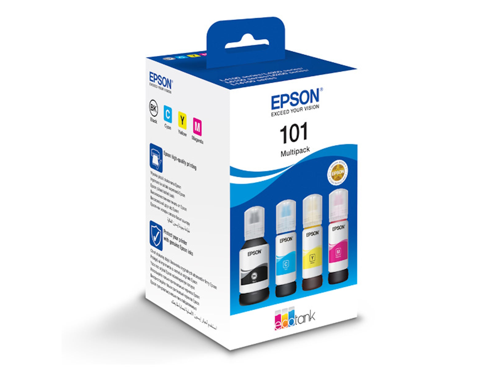 Epson 101 Ecotank -4 Pack (BK/C/M/Y)