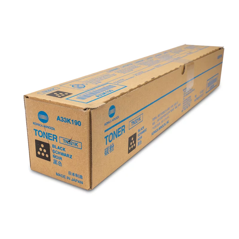 Konica Minolta A33K130 Konica Tn321k Black Toner Cartridge For Use In Bizhub C224 C284 C364