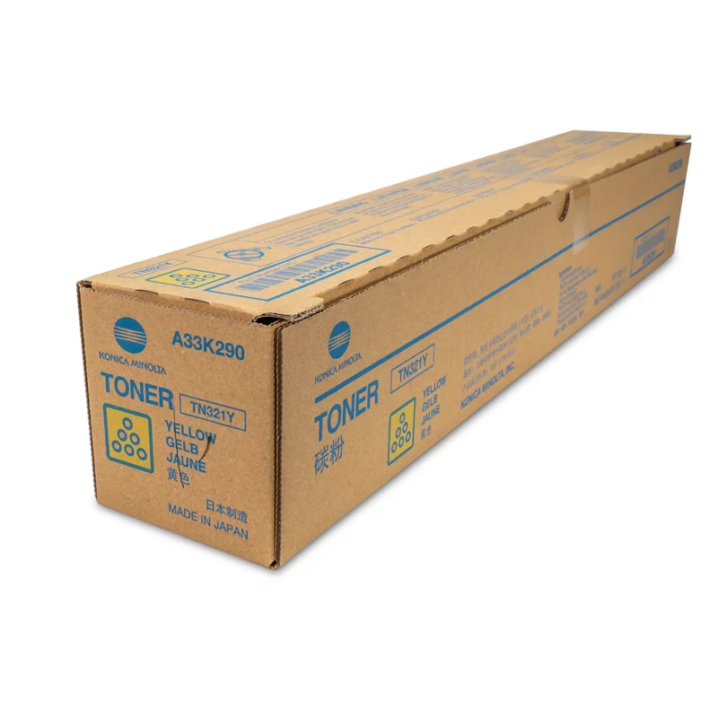 A33K230 | TN321Y | Original Konica Minolta Toner Cartridge - Yellow