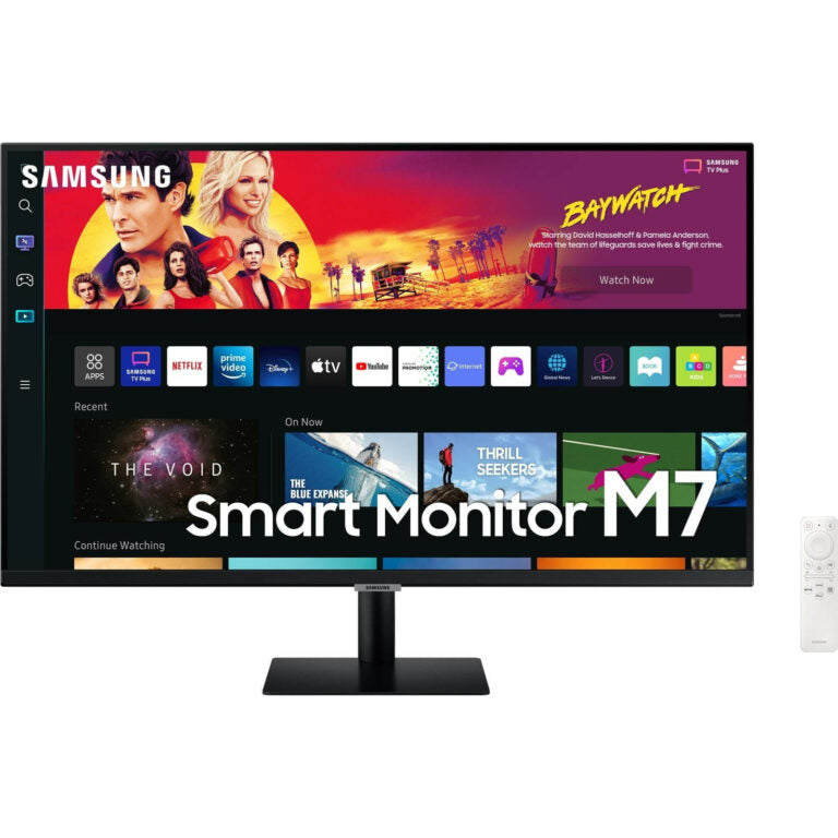 32″ Samsung M70B | VA | 4K UHD (3840×2160) | 4ms | Tilt | Smart Monitor