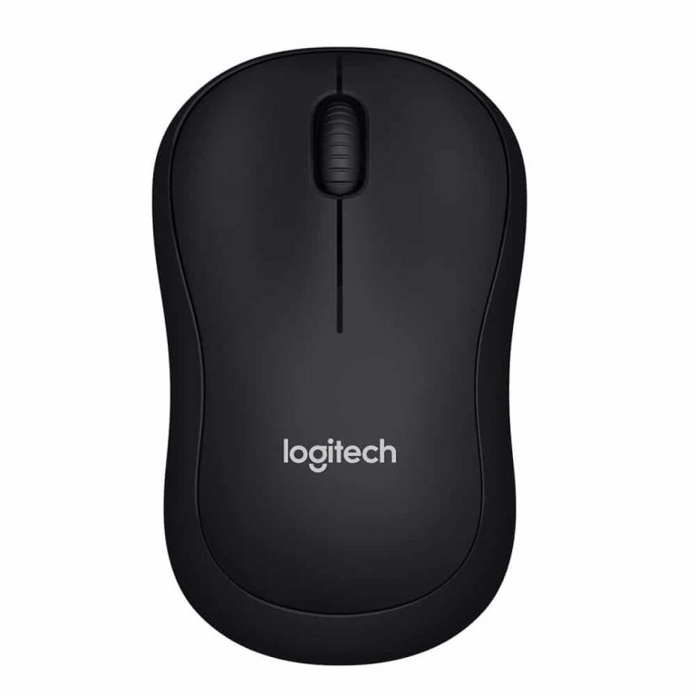 Logitech M185 Wireless Mouse (Black & Swift Grey)