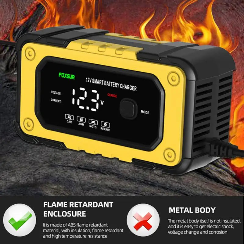 Car Battery Jump Starter Jump Starter Power Pack LCD Screen Powerful Engine Equipment 12V Device For Outdoor Roadside Garage