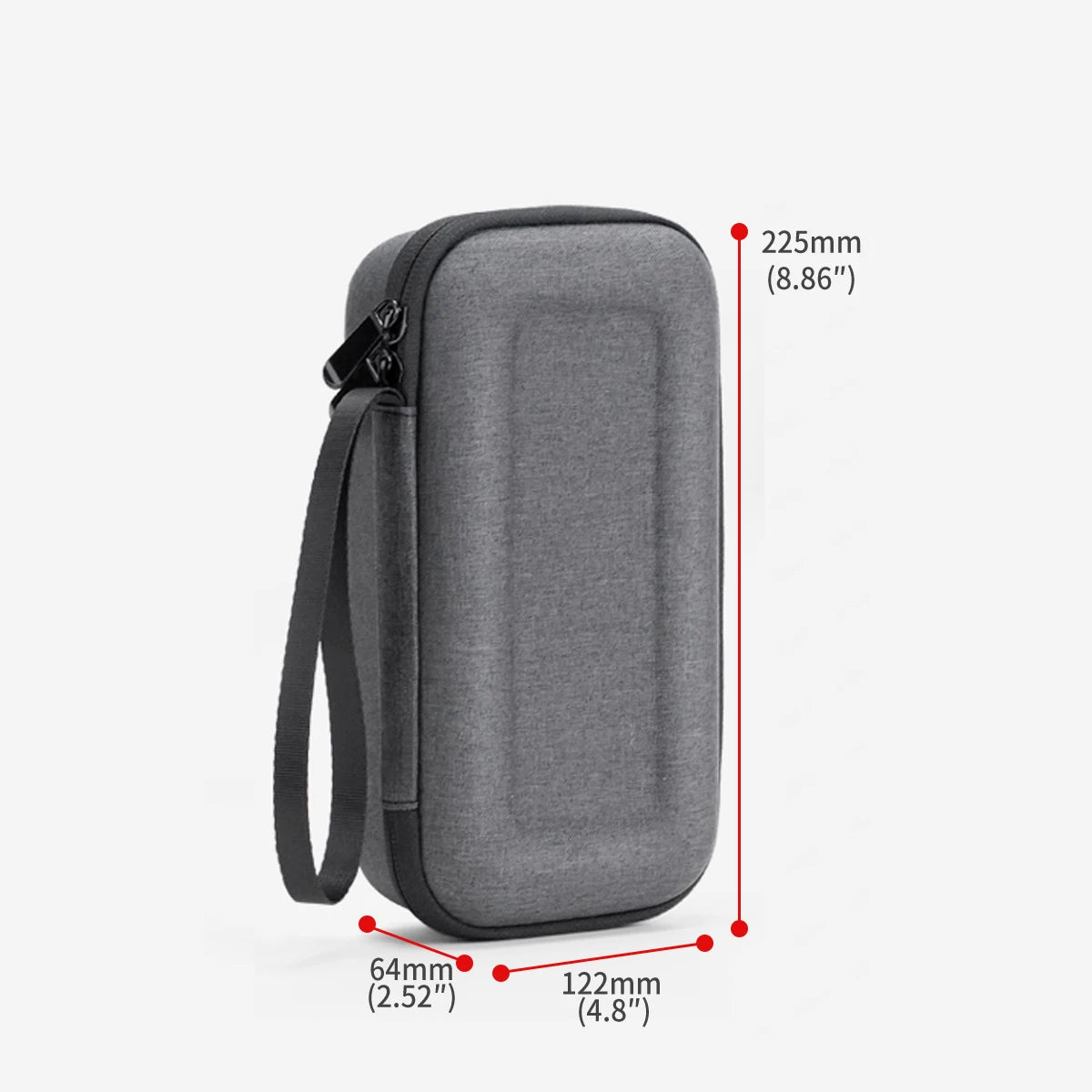 Protective Case for DJI Osmo Pocket 3 & Kit Accessories Portable Sturdy Material Box with Wrist Strap Osmo Pocket 3 Accessories