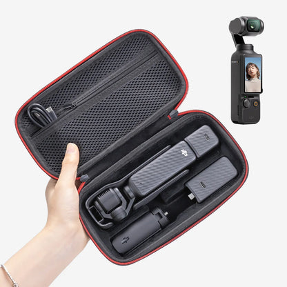 Protective Case for DJI Osmo Pocket 3 & Kit Accessories Portable Sturdy Material Box with Wrist Strap Osmo Pocket 3 Accessories