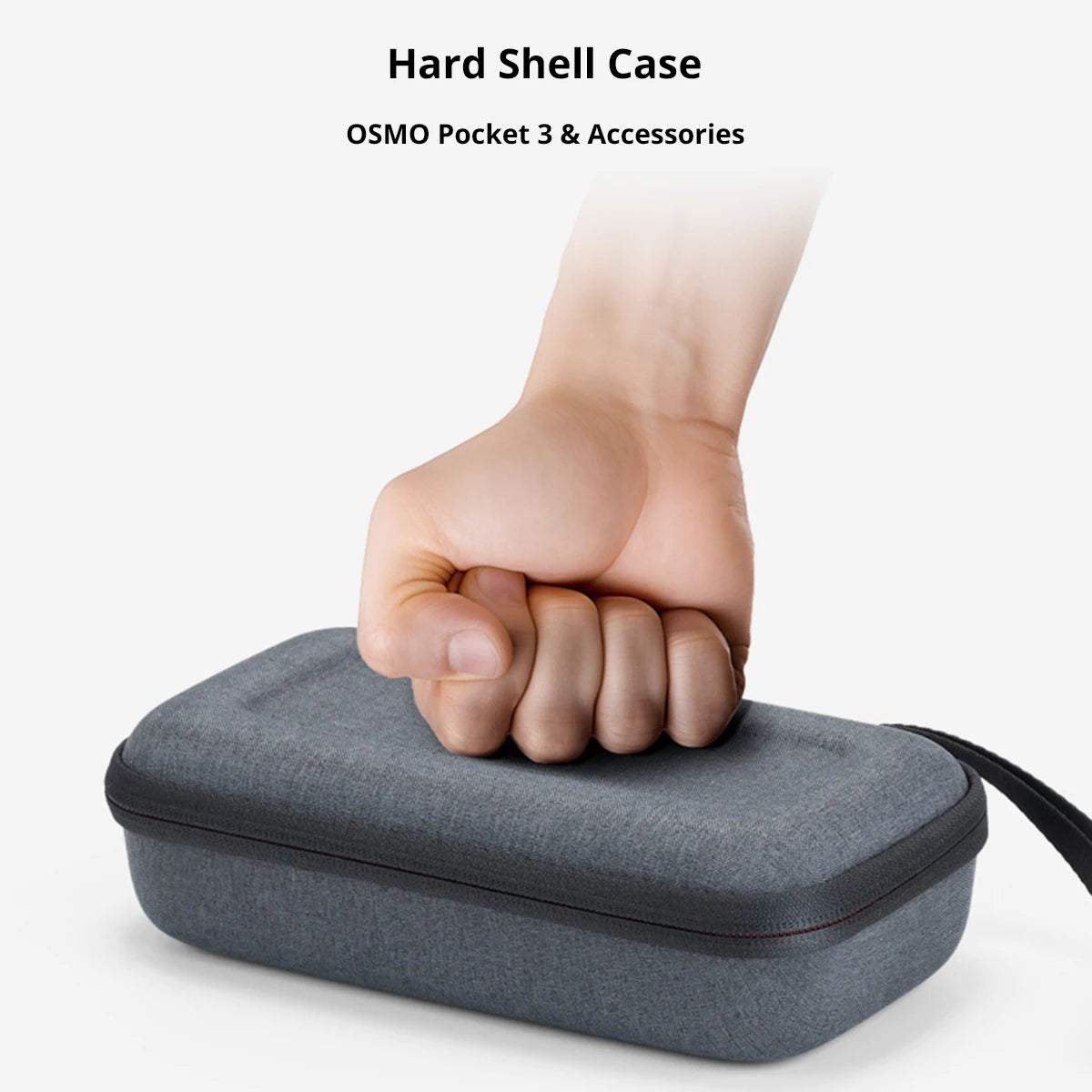 Protective Case for DJI Osmo Pocket 3 & Kit Accessories Portable Sturdy Material Box with Wrist Strap Osmo Pocket 3 Accessories
