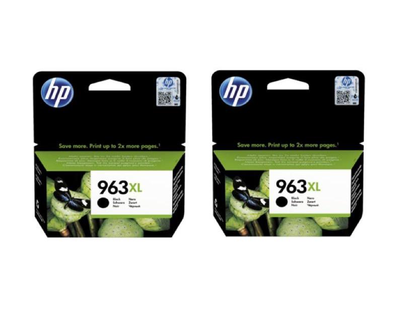 HP 963XL Black Original High Yield Ink Cartridge Twin Pack – 3JA30AE - CartridgeOnlineSA