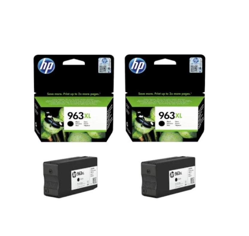 HP 963XL Black Original High Yield Ink Cartridge Twin Pack – 3JA30AE - CartridgeOnlineSA