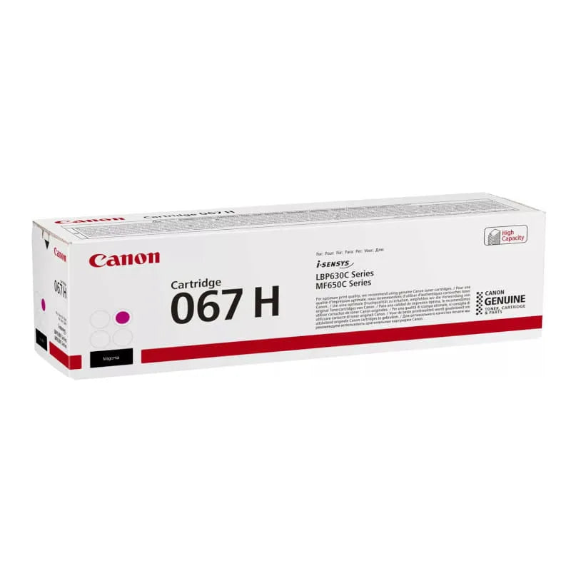 Canon 067 Magenta High Yield Original Toner Cartridge - 067HM