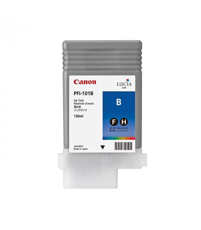 Original Canon PFI-101 Blue Ink Cartridge