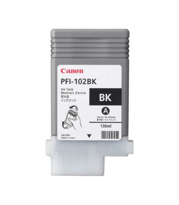 Original Canon PFI-102 Black Ink Cartridge