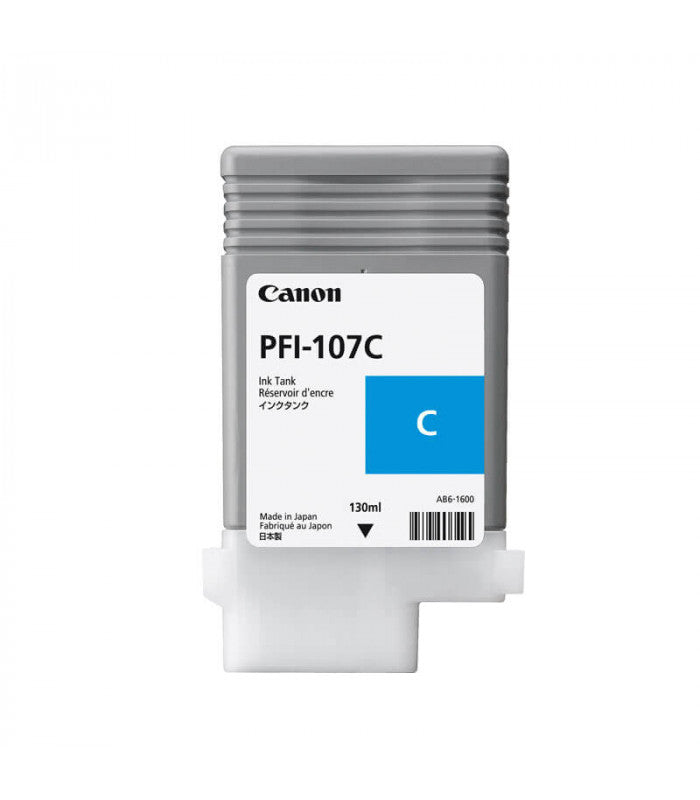 Original Canon PFI-107 Cyan Ink Cartridge