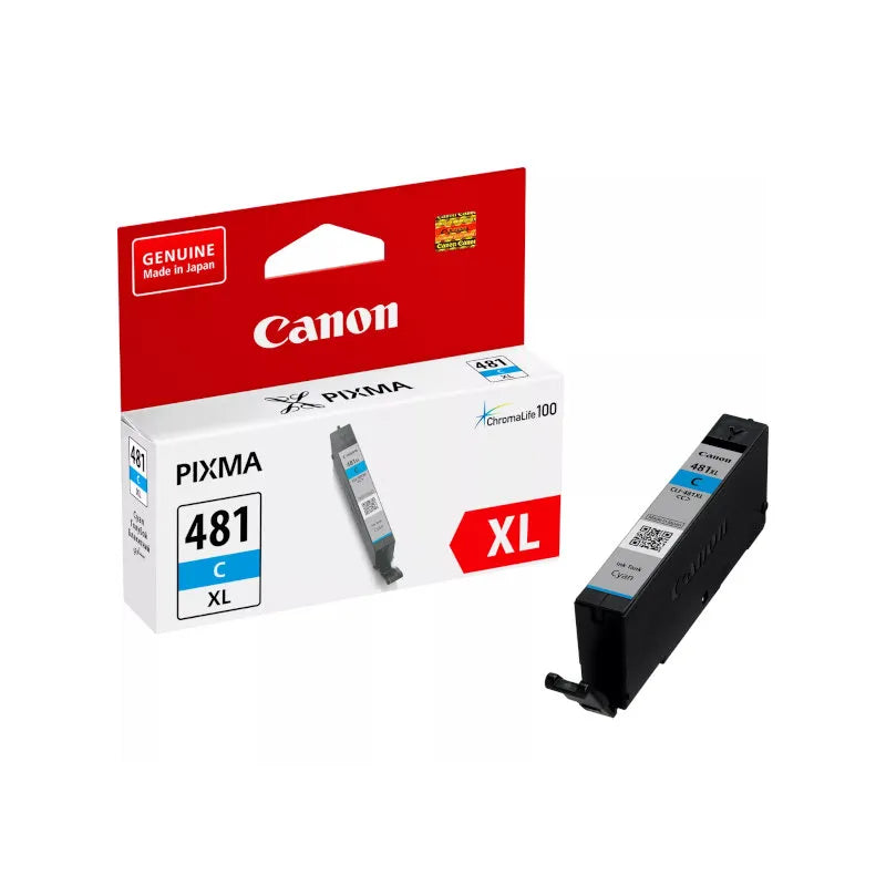 Canon 481XL Cyan Original High Yield Ink Cartridge