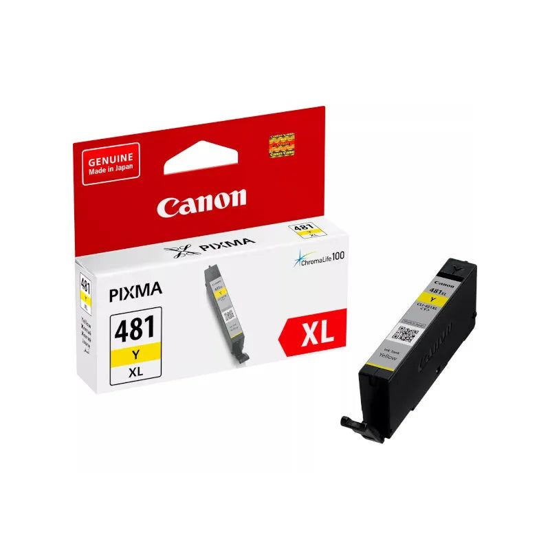Canon 481XL Yellow Original High Yield Ink Cartridge